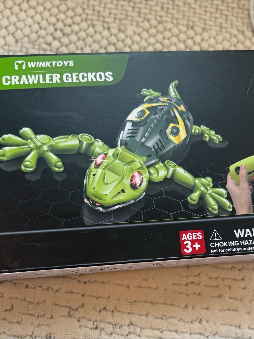 Remote Control Robotic Lizard - Green